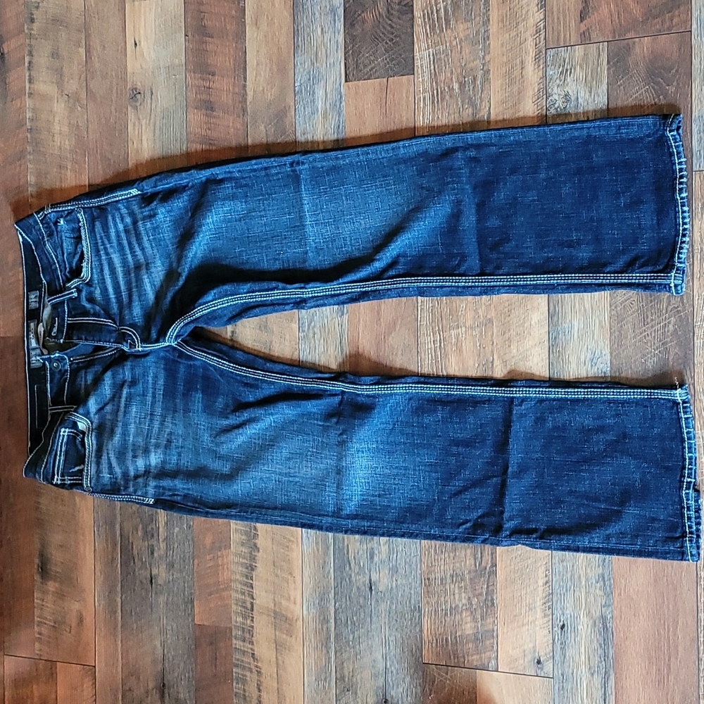 BKE Jake Bootleg Jeans Dark Blue